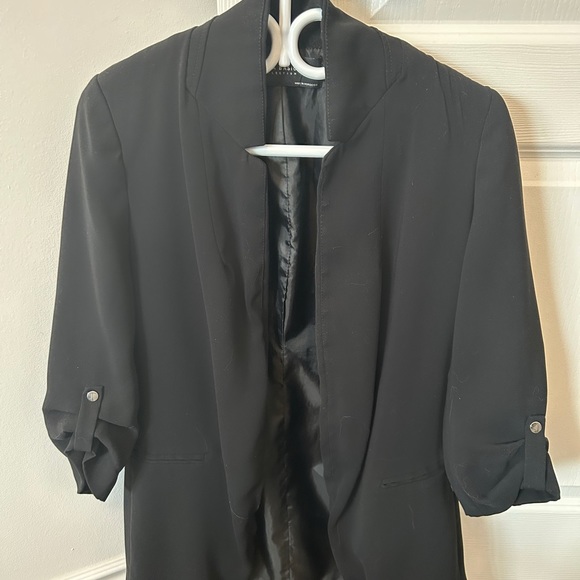 Black Zara blazer size medium - Main Image